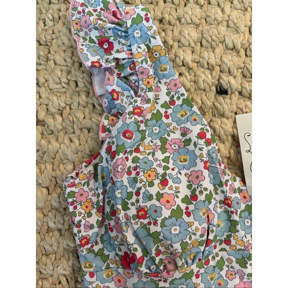 NWT Shrimp and Grits Women’s floral one piece, $68 2XL F37 - Picture 5 of 6